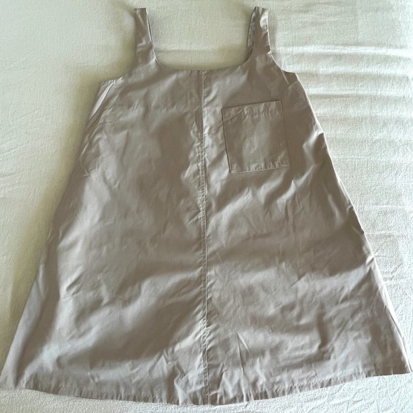 NEW Oak + Fort Beige Mini Dress - Picture 1 of 5